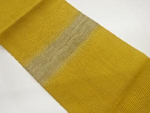 絽綴れ引箔曲線模様織出し名古屋帯